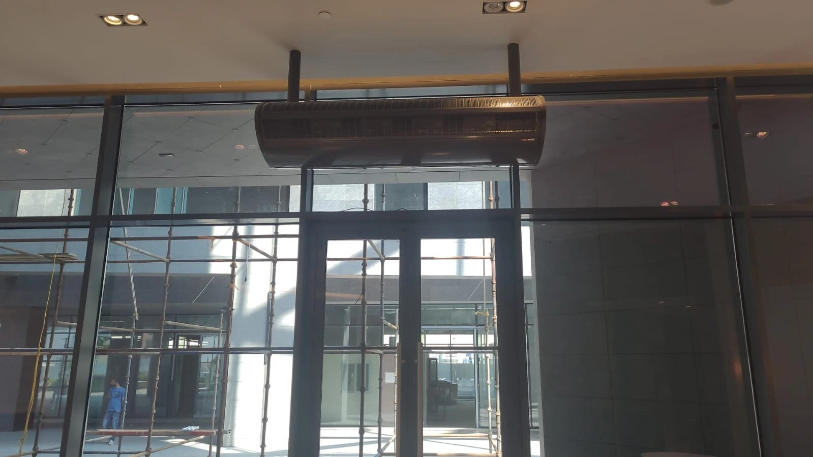 Features of the Nucleo 3000 air curtain
