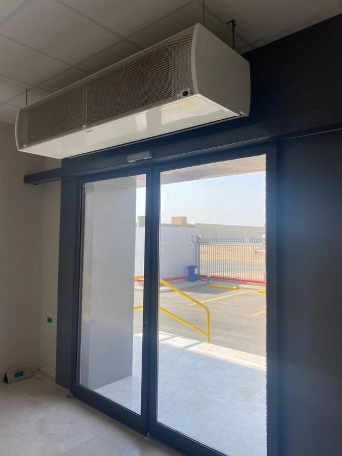 Features of the Stavoklima Axi4 Air Curtain in al hatab bakery