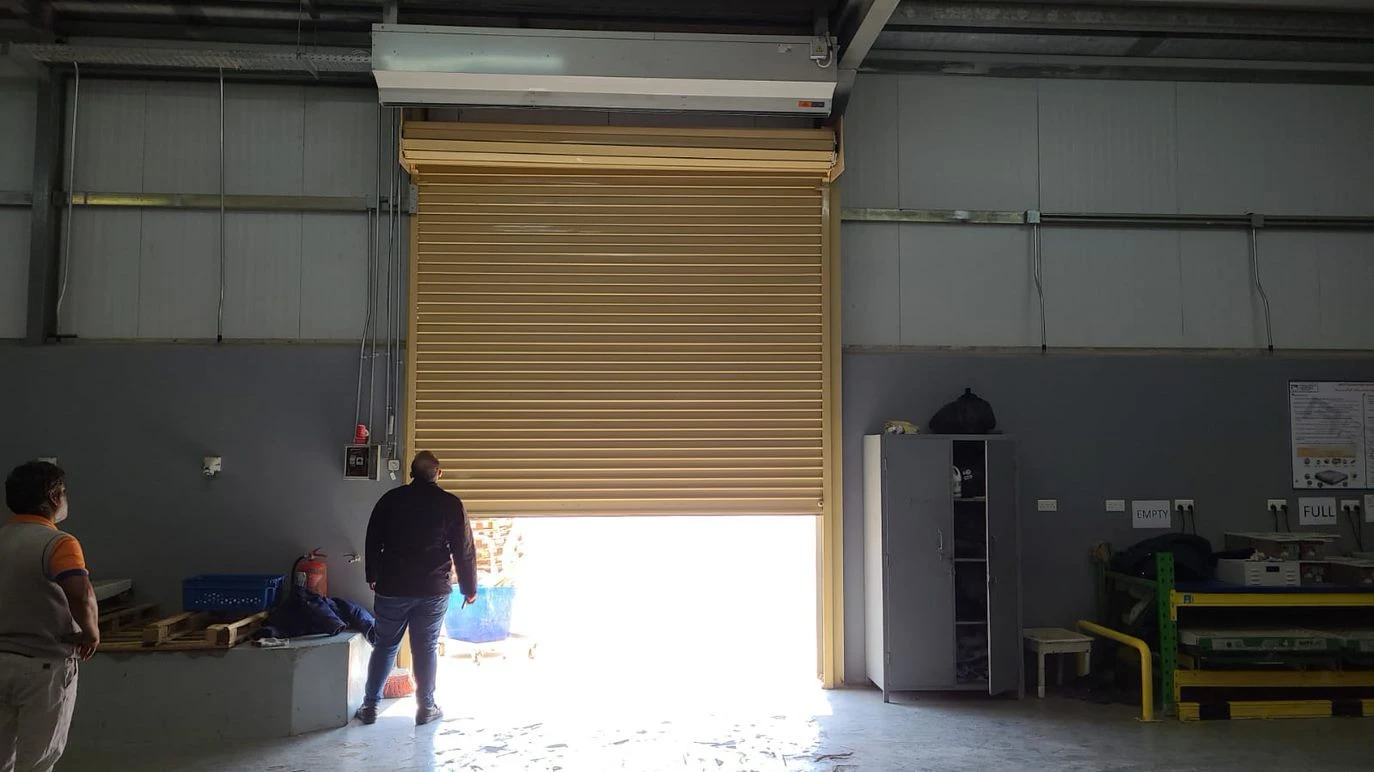 the role of air curtains in Saudi National Poultry