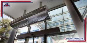 Importing commercial and industrial air curtains from Europe to Saudi Arabia