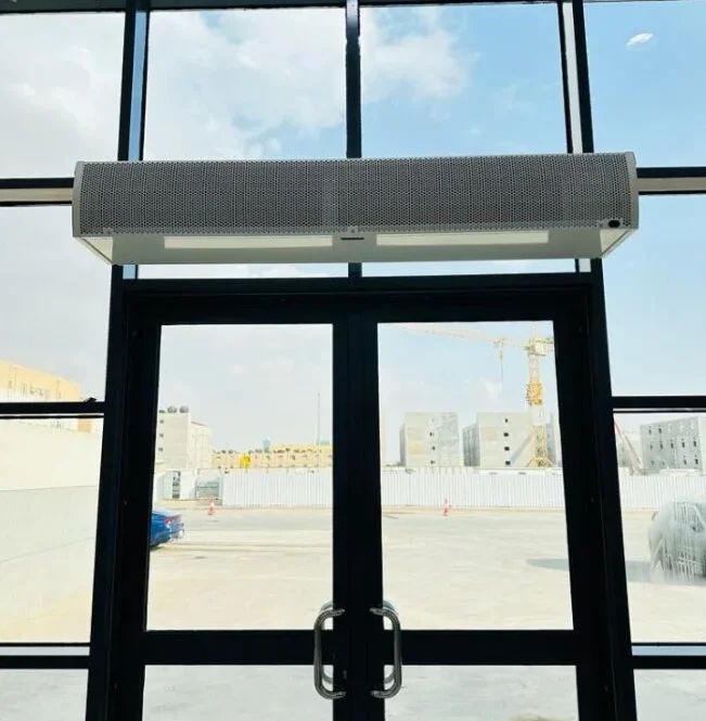 Stavoklima air curtain projects in Saudi Arabia