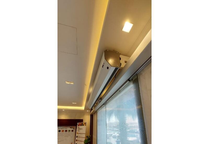 Installation of Air Curtains for Stavoklima's Industrial and Commercial Projects
