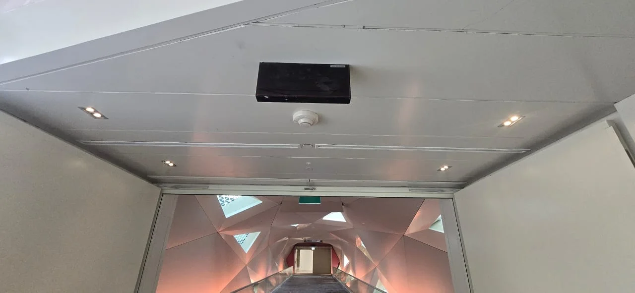 الستائر الهوائية في مركز الملك عبدالله المالي (KAFD)